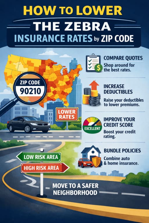 How to get cheaper The Zebra insurance rates